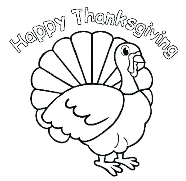 600x583 Cooked Turkey Coloring Pages Turkey Coloring Pics Thanksgiving Day