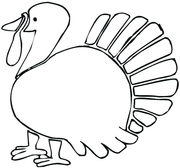 618x577 Coloring Page Turkey Coloring Page Cooked Turkey Cortefocal.site