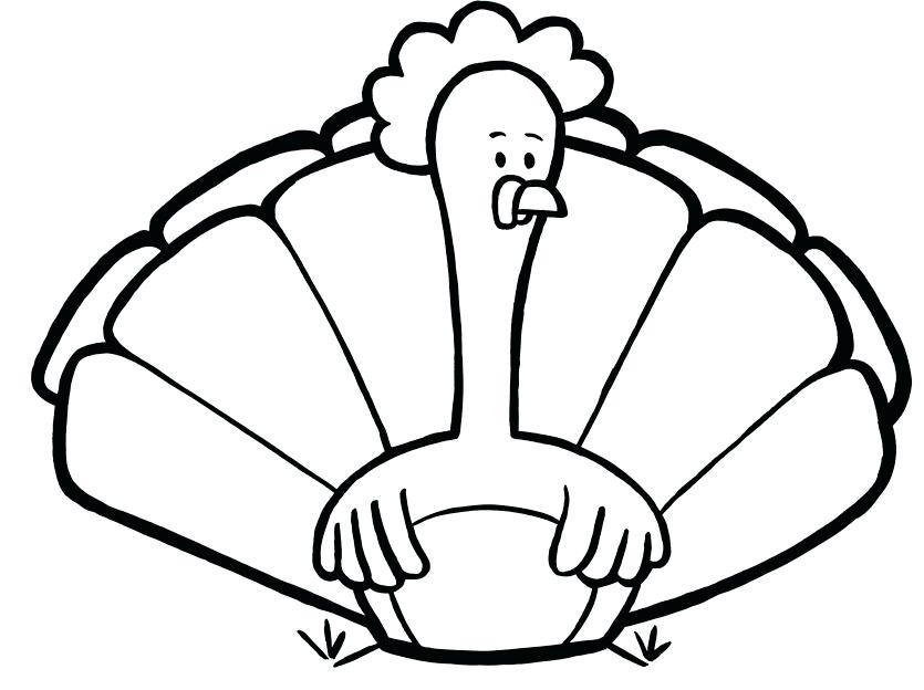 835x624 Coloring Page Turkey Unique Turkey Coloring Pages Ideas