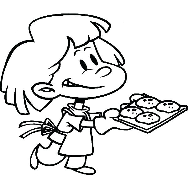 600x612 Cookie Coloring Pages S S S Cookie Jar Coloring Pages
