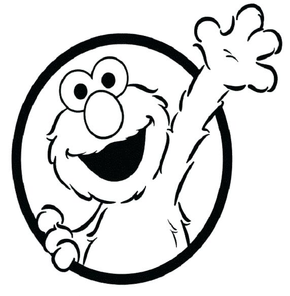 572x585 Cookie Monster Coloring Page Baby Cookie Monster Coloring Page New