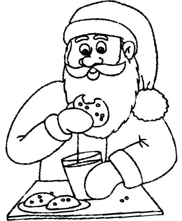 600x726 Chocolate Chip Cookies Coloring Pages
