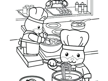 440x330 Cooking Coloring Page Cooking Coloring Pages Cooking Coloring