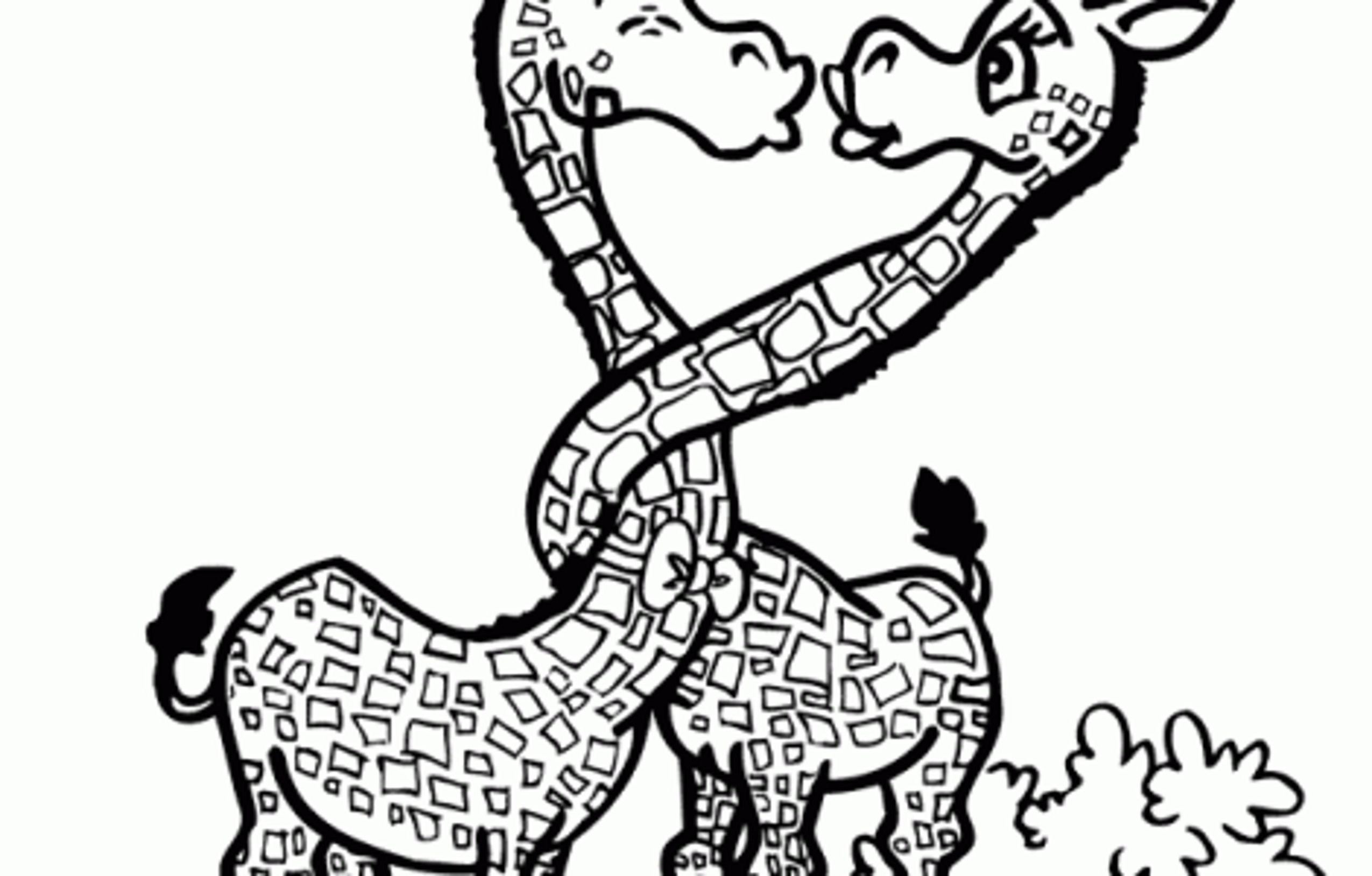 2550x1628 Free Coloring Pages For Adults Giraffe @ Amazing Animal Coloring