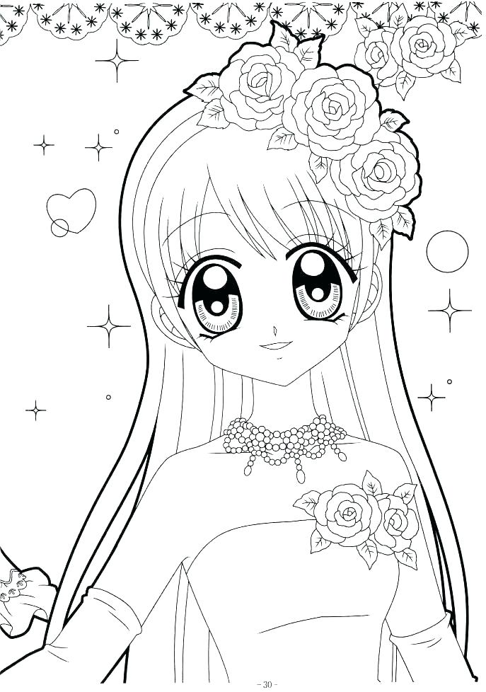 687x978 Anime Girls Coloring Pages Anime Girls Coloring Pages Cool Anime