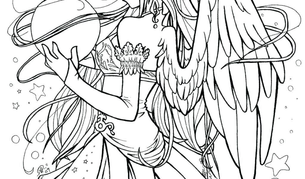 1024x600 Anime Coloring Pages Printab Nice Cool Anime Coloring Pages