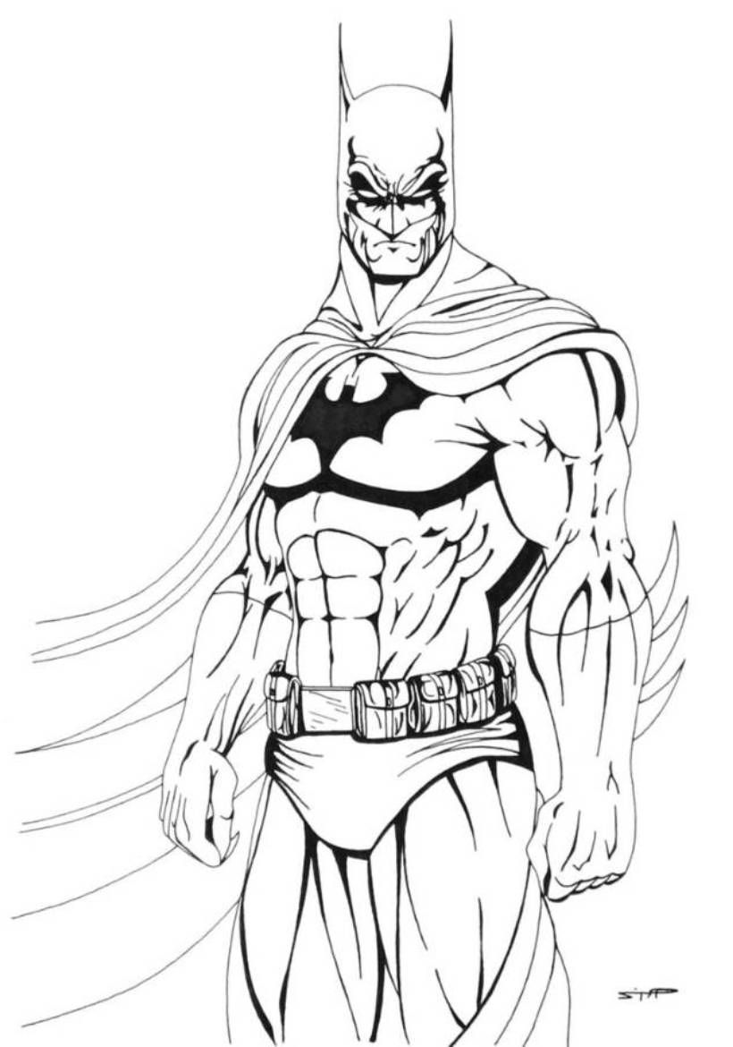 820x1170 Download And Print Cool Batman Coloring Pages For The Boy