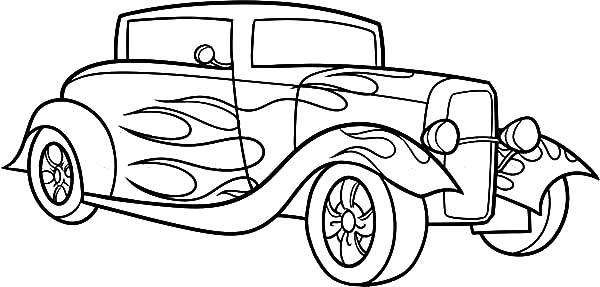 Cool Car Coloring Pages For Kids