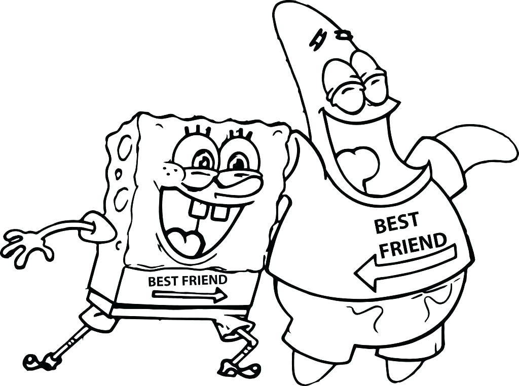 1024x762 Free Halloween Printable Coloring Pages Sponge Bob Coloring Page