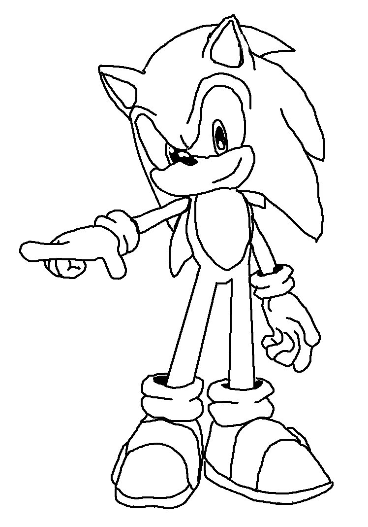 748x1069 Remarkable Dark Super Sonic Coloring Pages Cool X Funny Free
