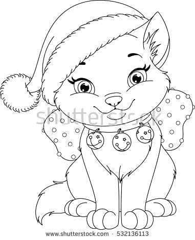381x470 Cat Coloring Page Page From Really Cool Colouring Book 2 Cool Cats
