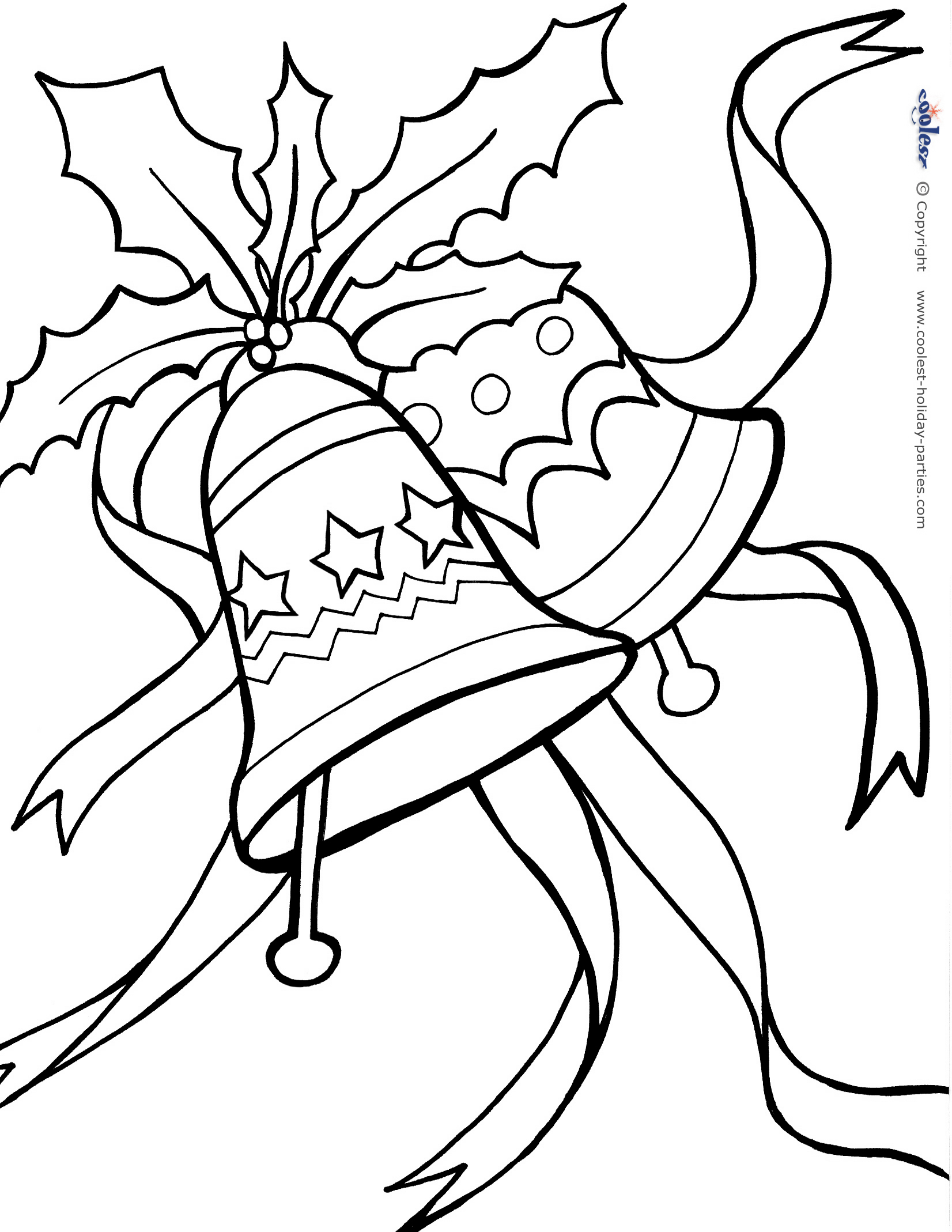 1652x2138 Printable Christmas Coloring Page 19