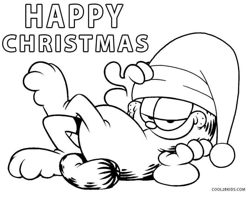 850x673 Printable Garfield Coloring Pages To Kids Cool2bkids