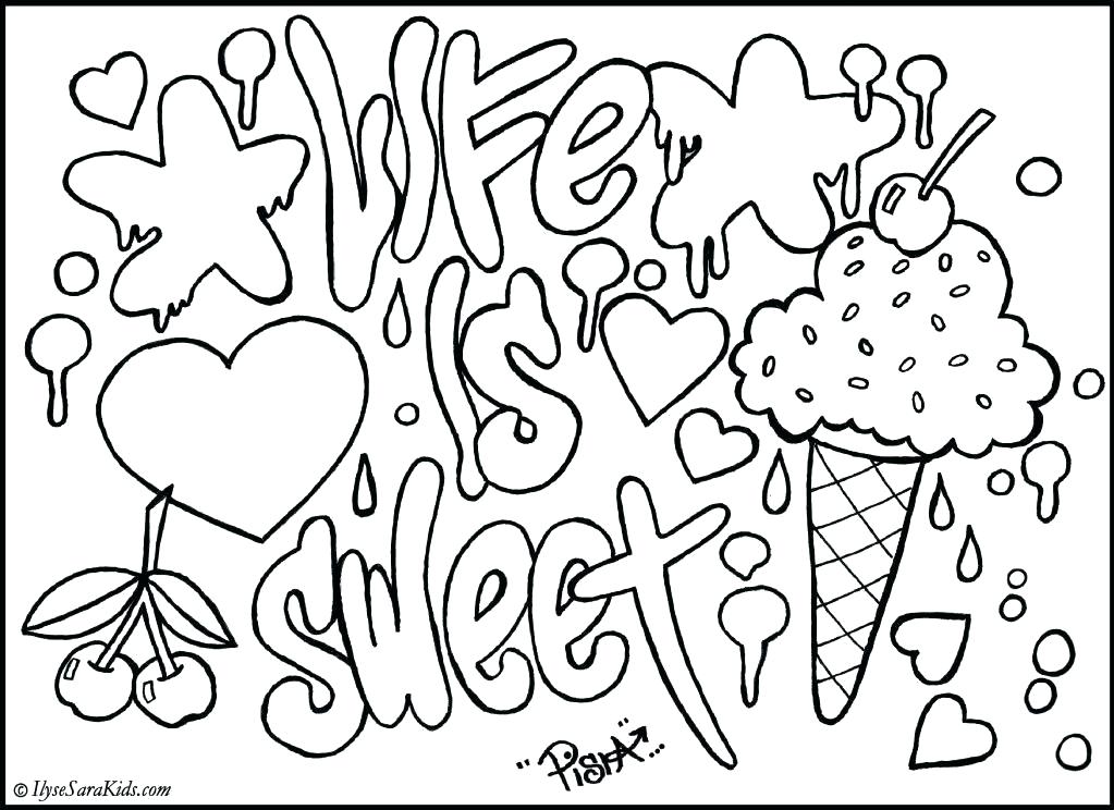 1023x744 Cool Coloring Pages For Older Kids Free Printable Coloring Pages