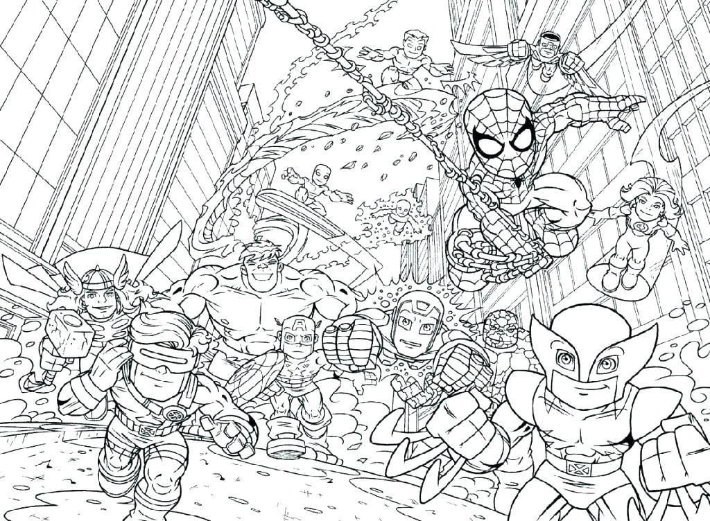 1024x752 Free Printable Halloween Coloring Pages For Older Kids Cool