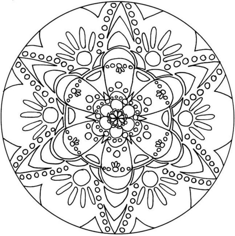 823x826 Cool Printable Coloring Pages For Teenagers