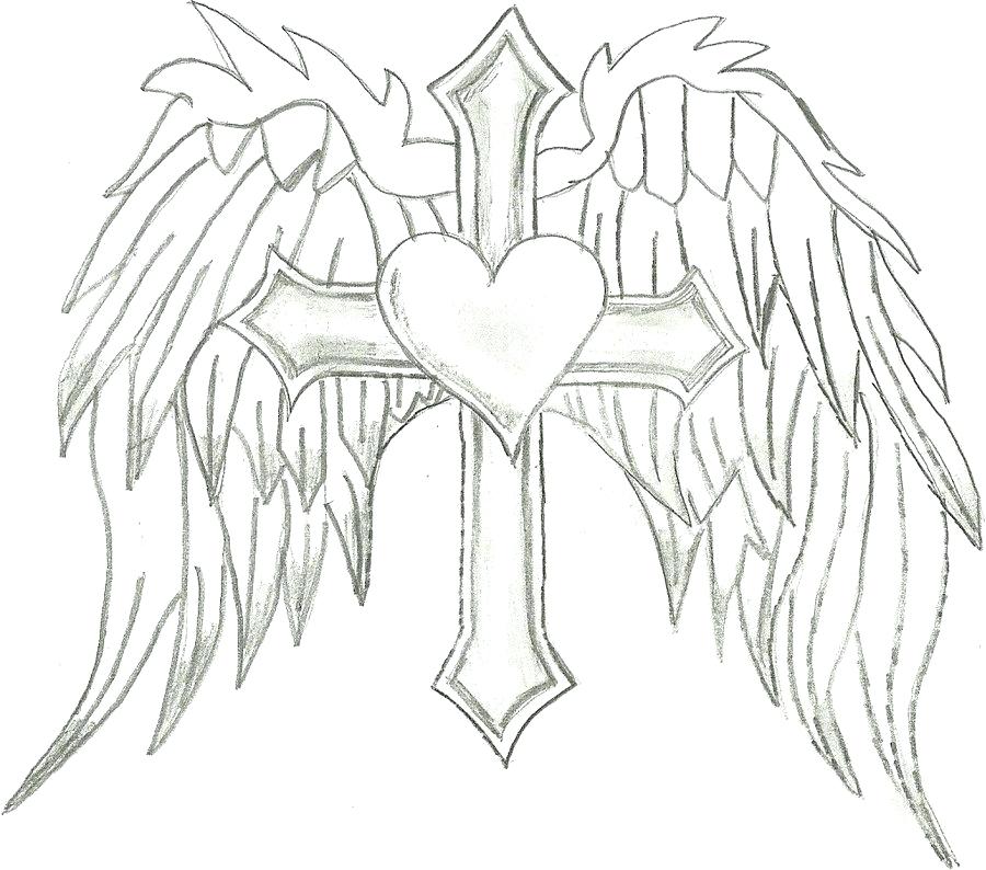 900x794 Heart With Wings Coloring Pages Heart With Wings Coloring Sheets