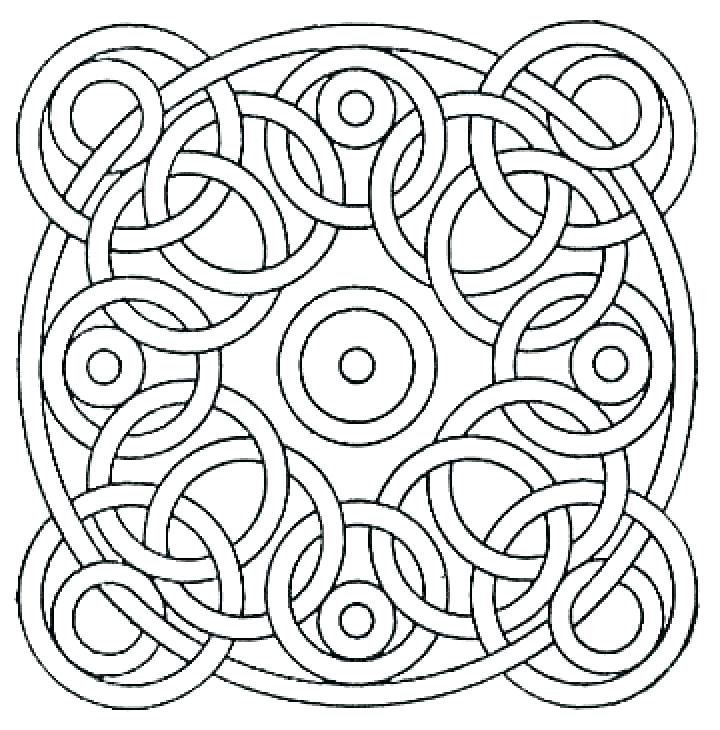 720x730 Christmas Mystery Pictures Coloring Pages Printable Mosaic Free As