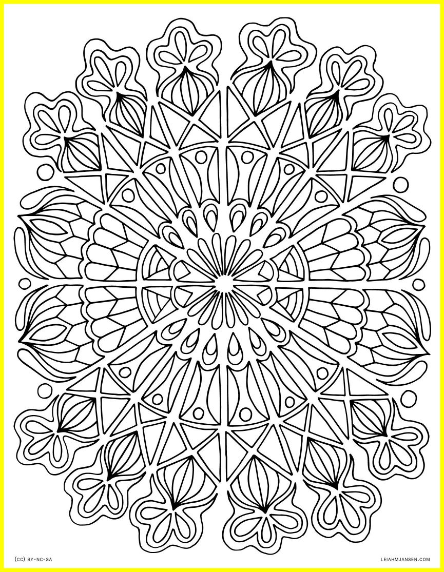 865x1115 Appealing Cool Design Printable Geometric Coloring Page Of Trends