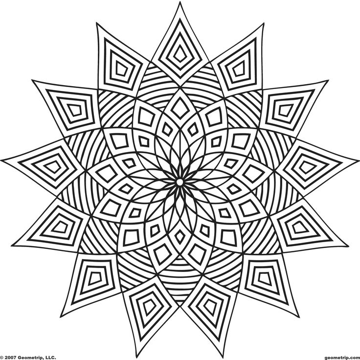 736x736 Coloring Design Pages