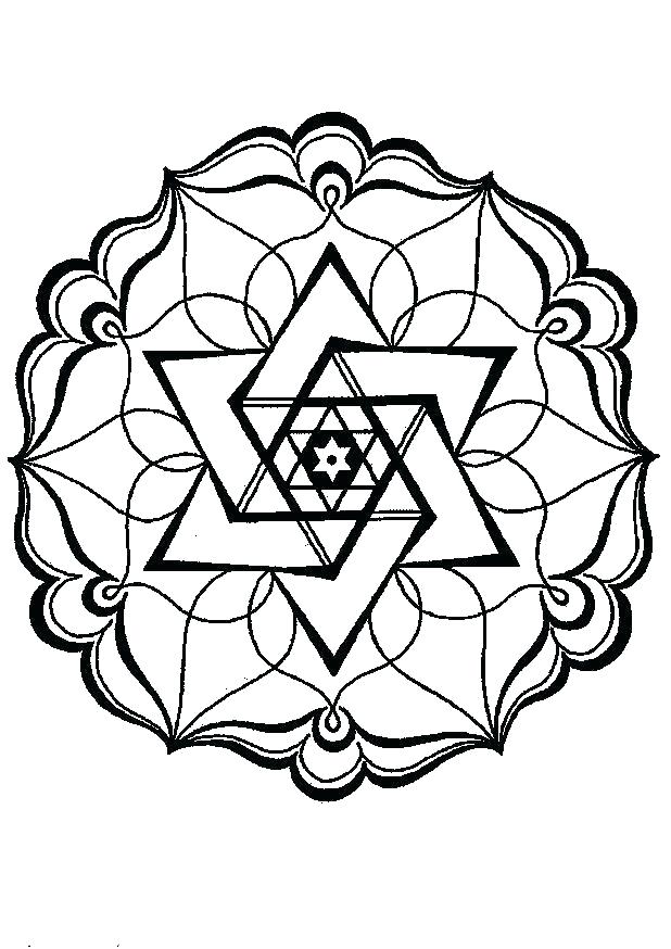 618x874 Free Design Coloring Pages