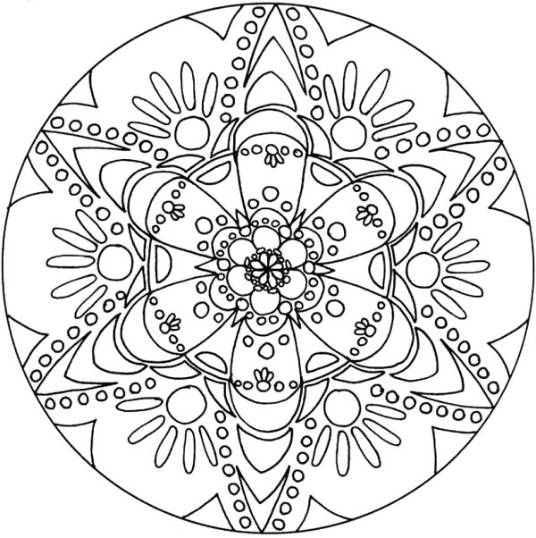 600x602 Amazing Flower Printable Coloring Pages Or Fancy Design Ideas Cool