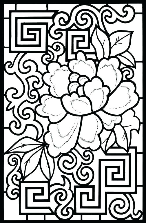 504x770 Cool Coloring Designs Cool Design Coloring Pages Cool Coloring