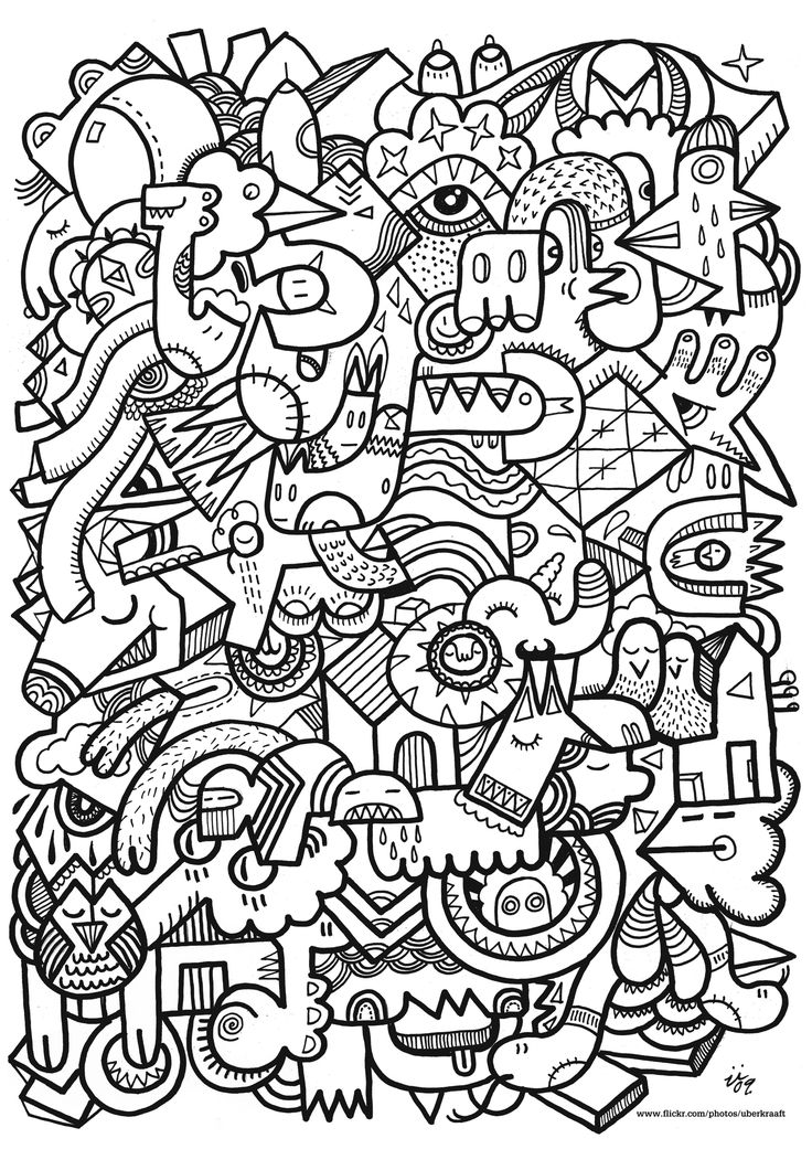 Cool Hard Coloring Pages