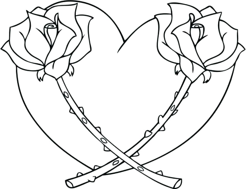 960x736 Human Heart Coloring Page Heart Coloring Page Hearts Coloring