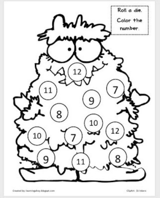 Cool Math Coloring Pages