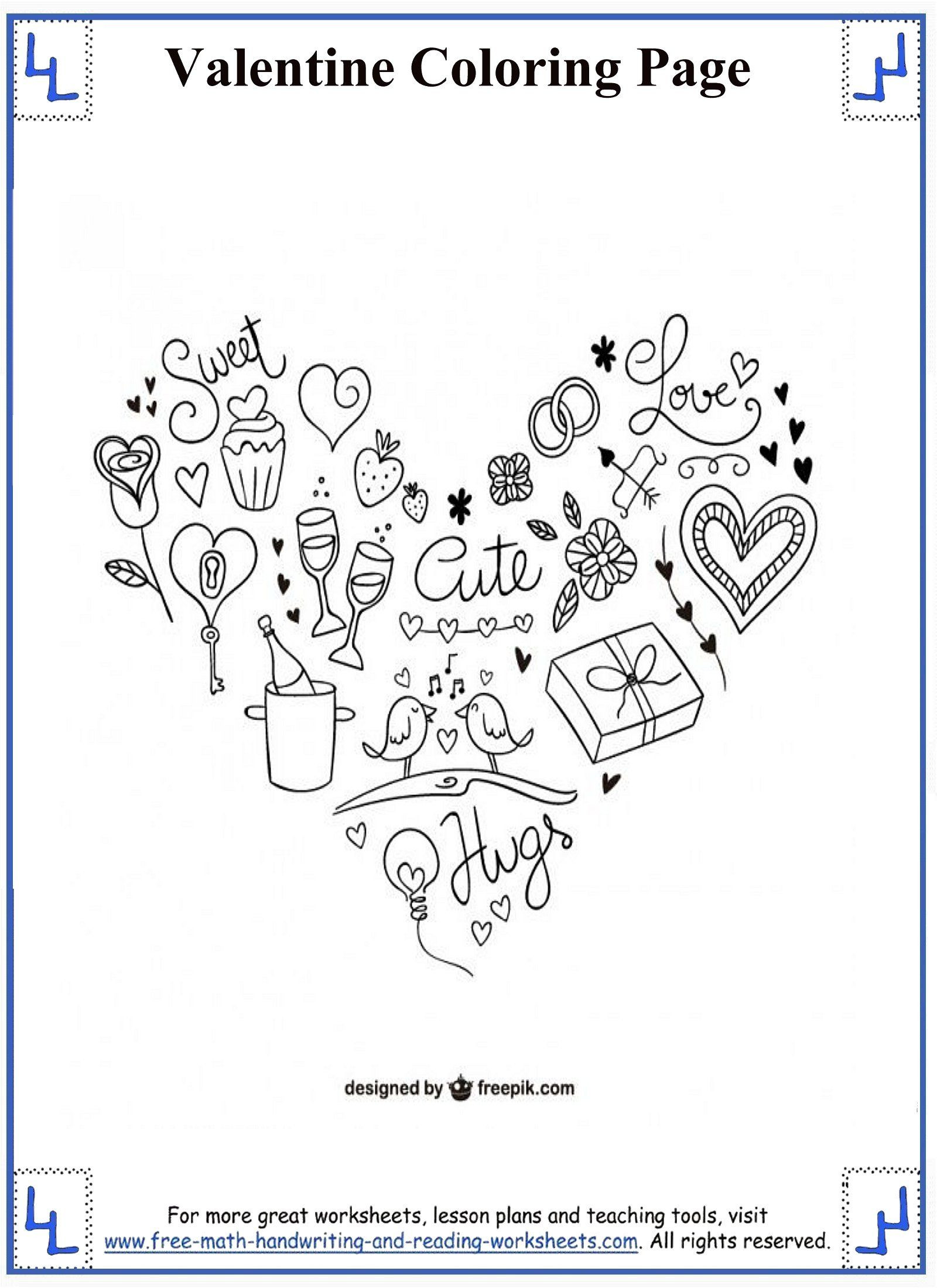 1600x2200 Endorsed Valentines Day Color By Number Valentine S Hundreds Chart