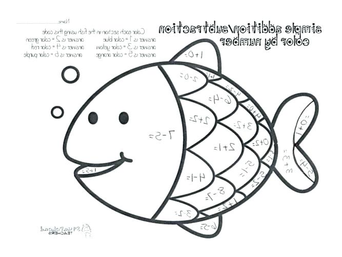 667x500 2nd Grade Math Coloring Pages Printable Free Worksheets For Kids