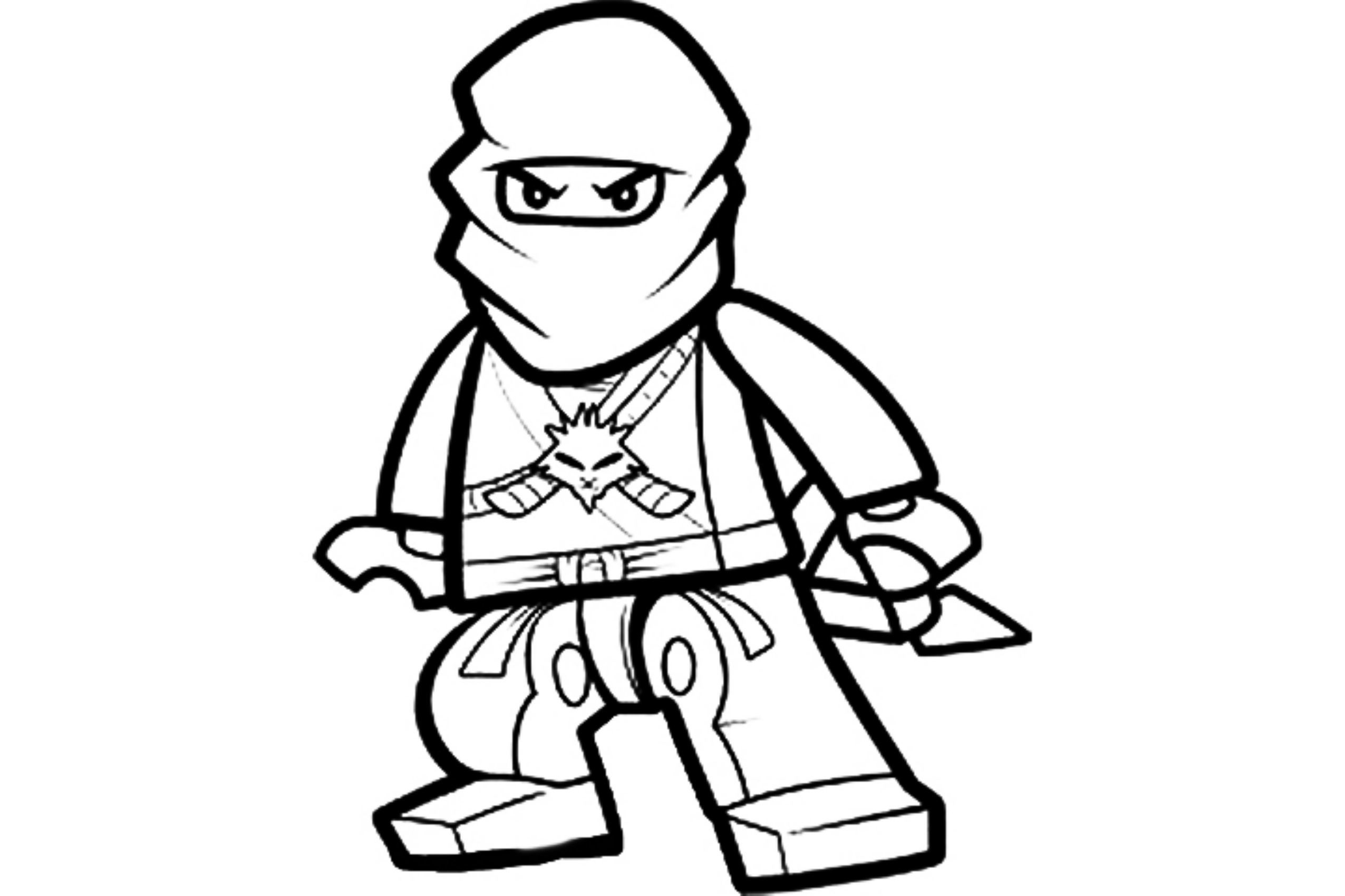 Cool Ninja Coloring Pages