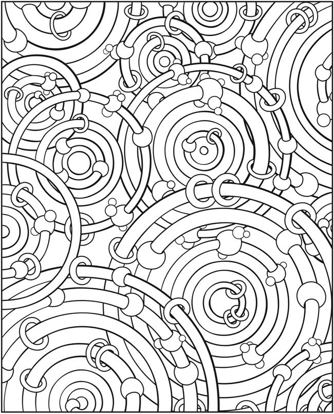 Cool Pattern Coloring Pages
