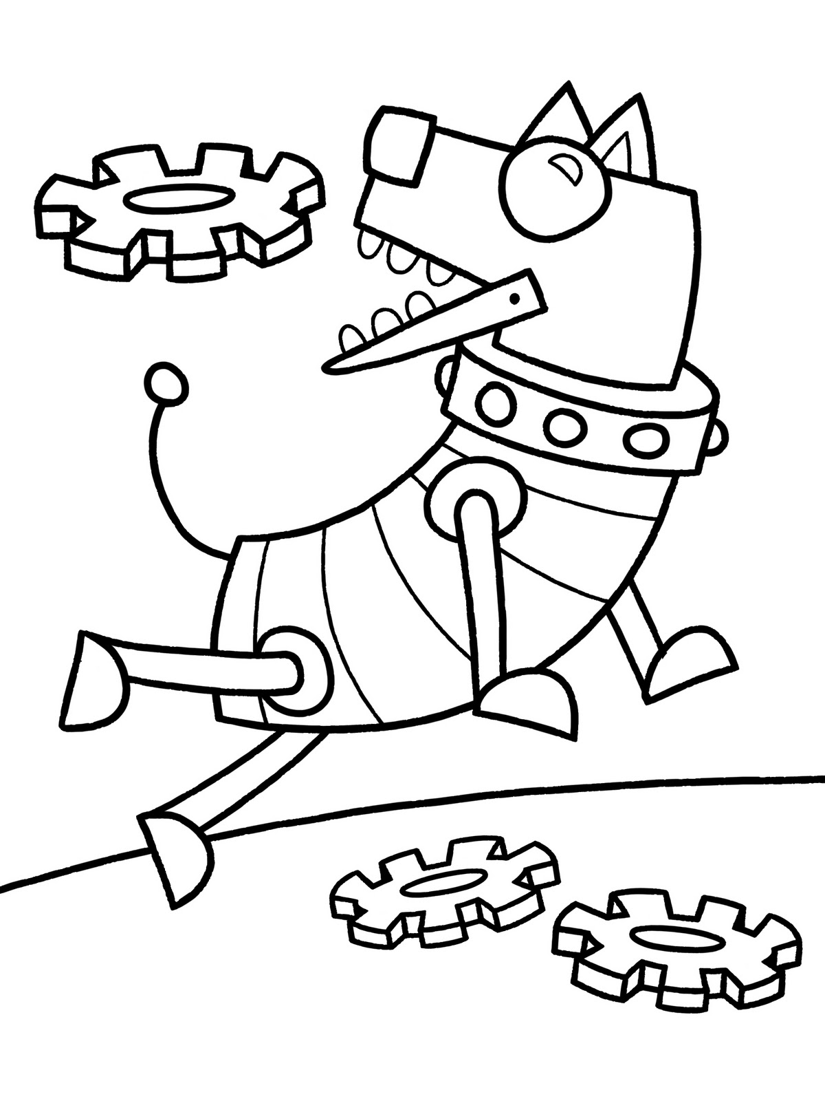 1200x1600 Robot Dog Printable Coloring Page 2 Jpg 1200 1600 Robots In Pages