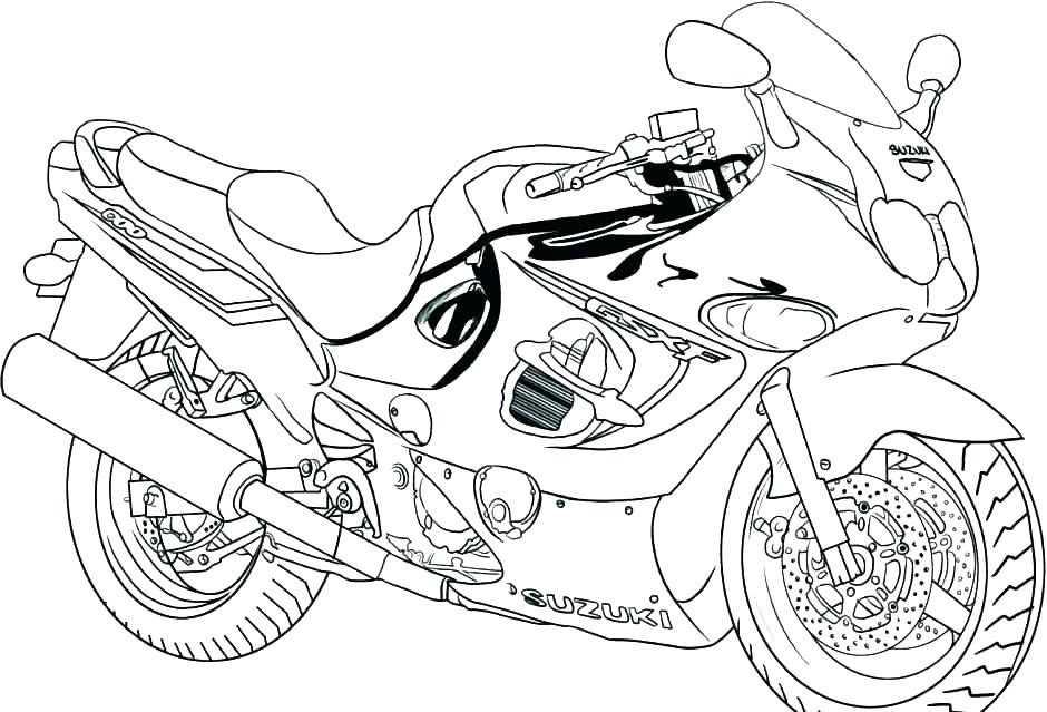 940x639 Big Trucks Coloring Pages