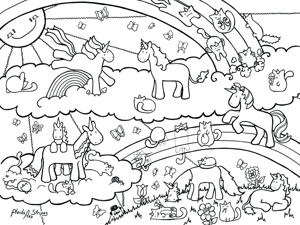 1024x769 Printable Coloring Pages Unicorn Bloodbrothers Free Coloring