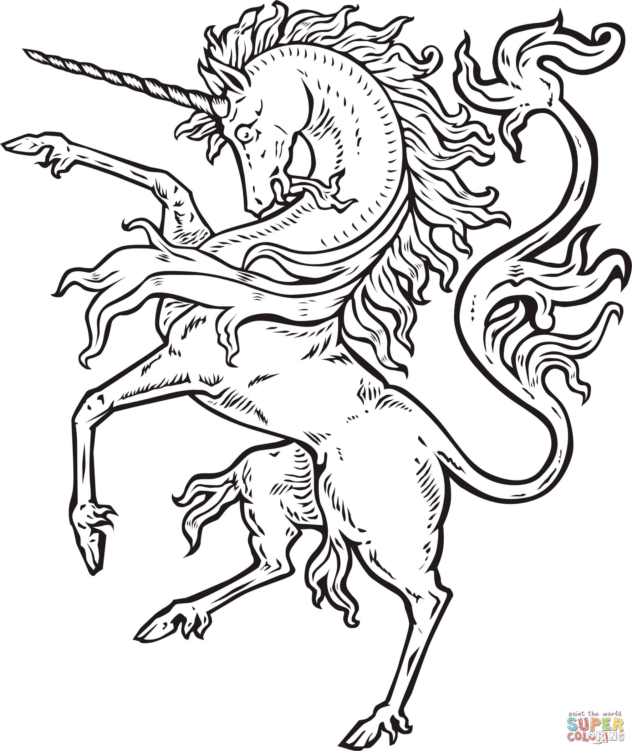 2020x2399 Unicorn Coloring Pages Free Coloring Pages Unicorn Coloring Pages