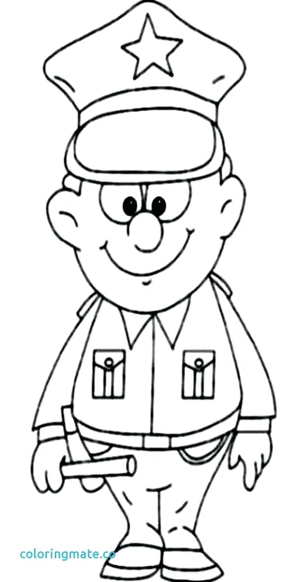 600x1179 Policeman Coloring Pages Policeman Coloring Page Awesome Policeman