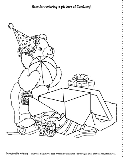 400x515 Corduroy Downloadable Activities The Official Website For Corduroy