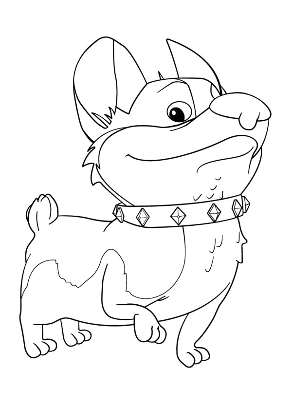 600x834 Corgi Coloring Pages Download And Print For Free Coloring Gallery
