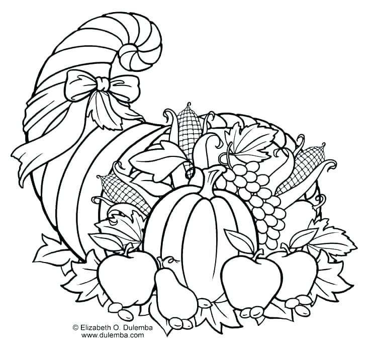 736x694 Best Of Cornucopia Coloring Pages To Print Cornucopia Coloring