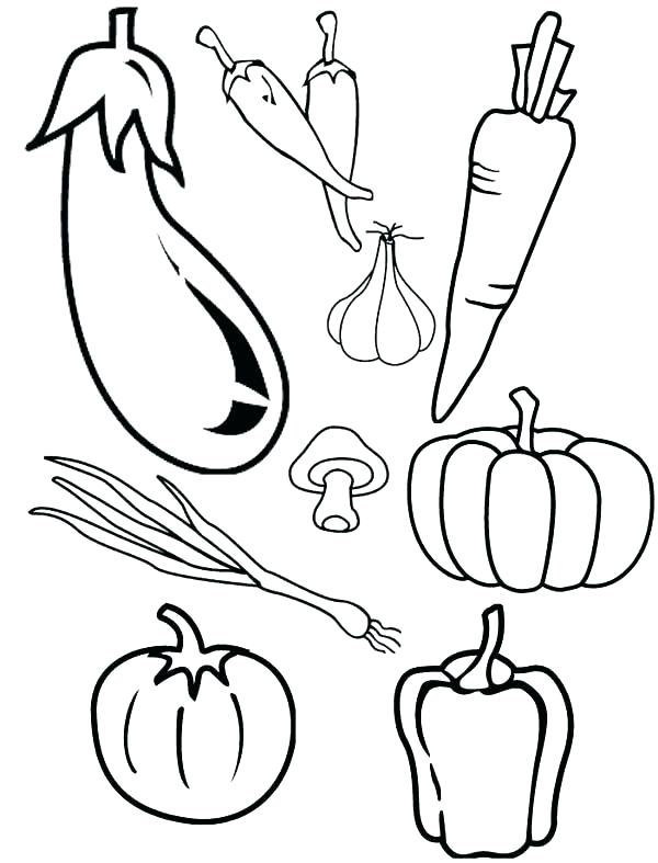 600x787 Vegetables Coloring Pages Cornucopia Coloring Pages Fruits