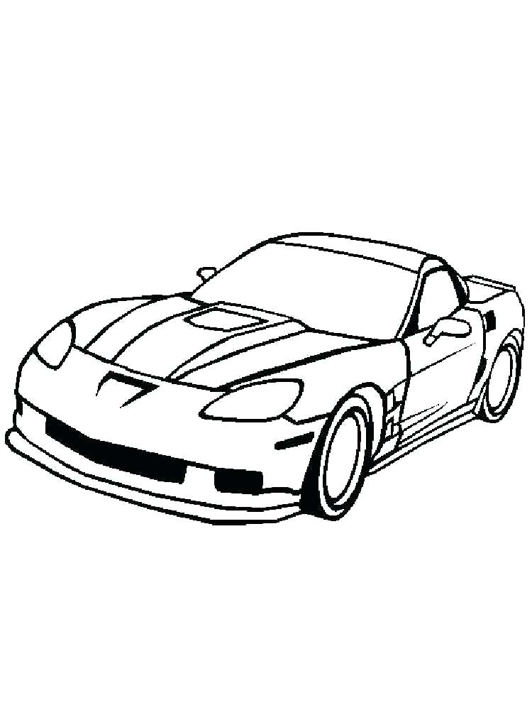 750x1000 Corvette Coloring Page Shippa.co