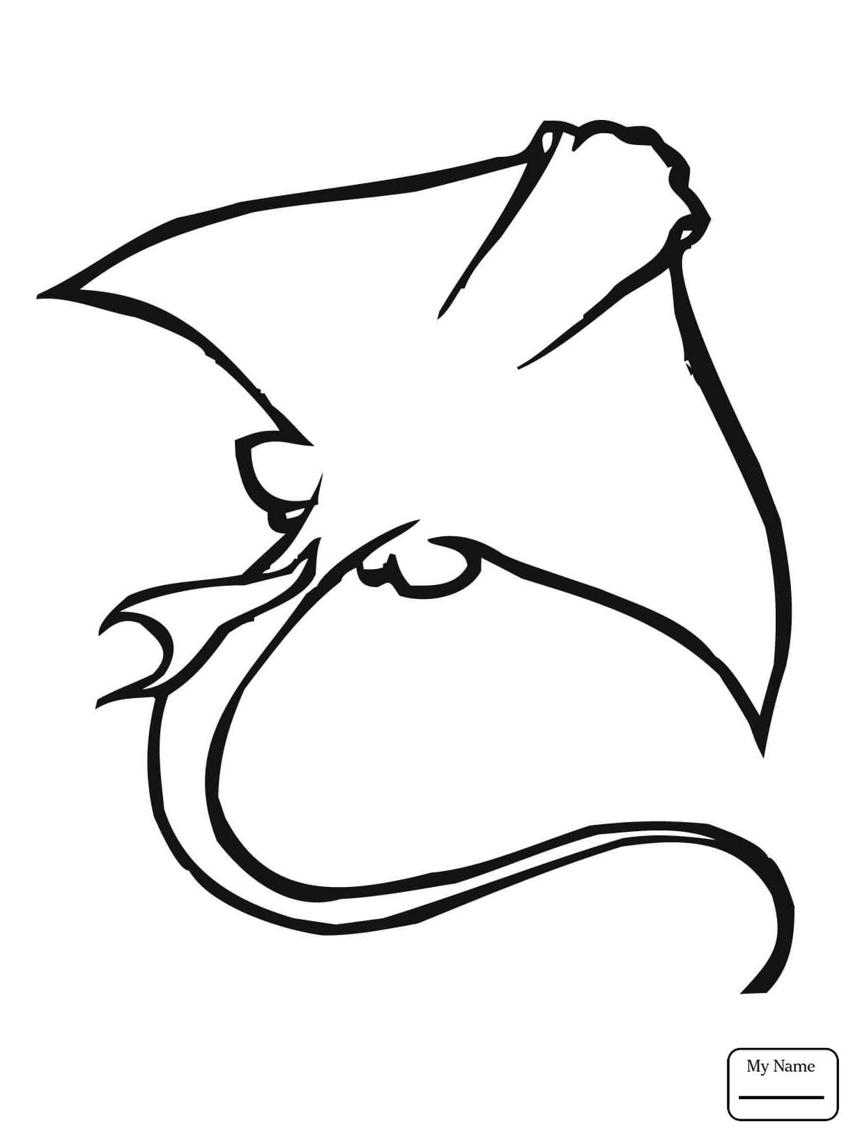 1224x1632 Reliable Stingray Coloring Page Whiptail Free