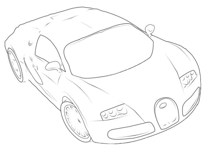 Corvette Z06 Coloring Pages