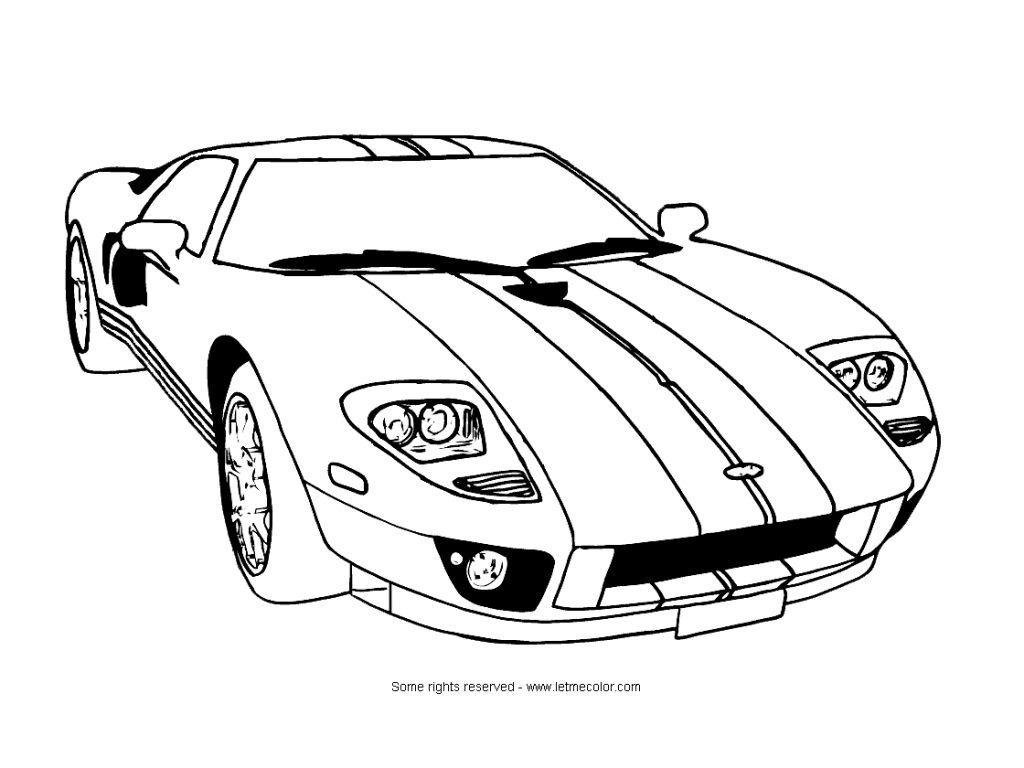 1024x768 Corvette Coloring Pages Complimentary Free Printable Chevrolet