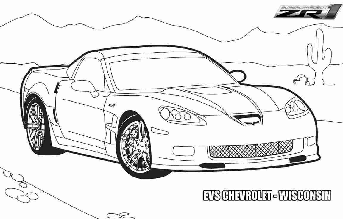 1152x737 Complimentaryvette Coloring Pages Stingray Book Z06 Car Free