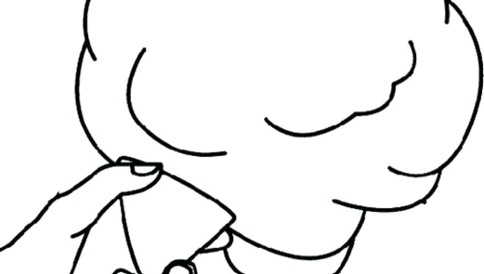 960x544 Cotton Candy Coloring Page Astonishing Printable Candy Coloring