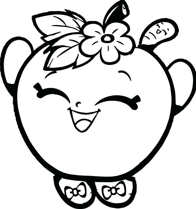 687x734 Cotton Candy Coloring Pages
